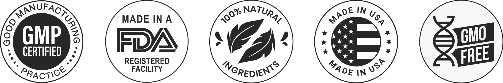 Visium Max certification badges